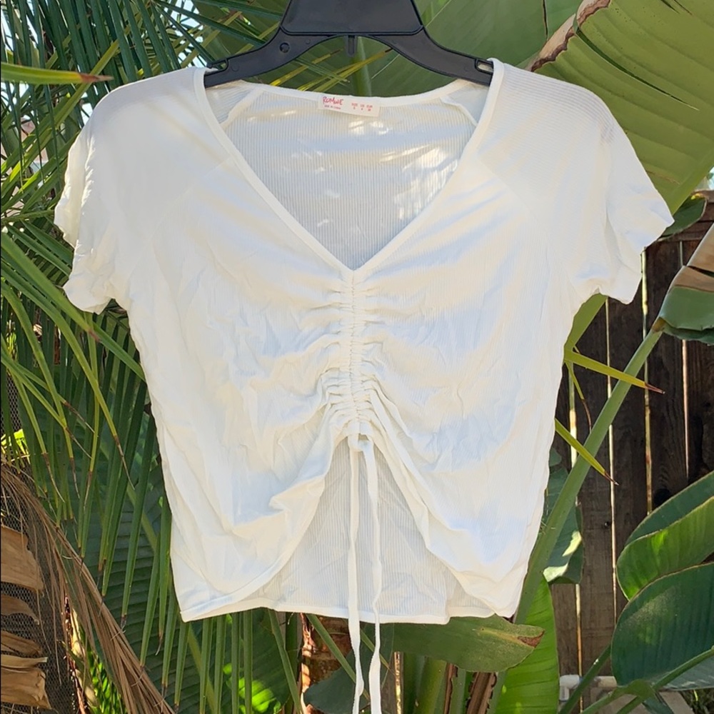 Ruffled Crop Top